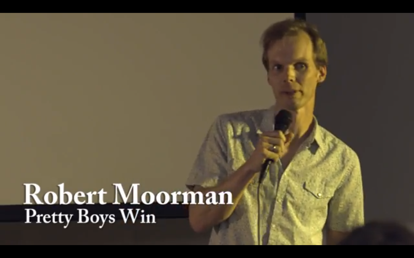 Robert Moorman won the 2014 Peoples Choice Award for the 'Is there a TED talk in you?' course